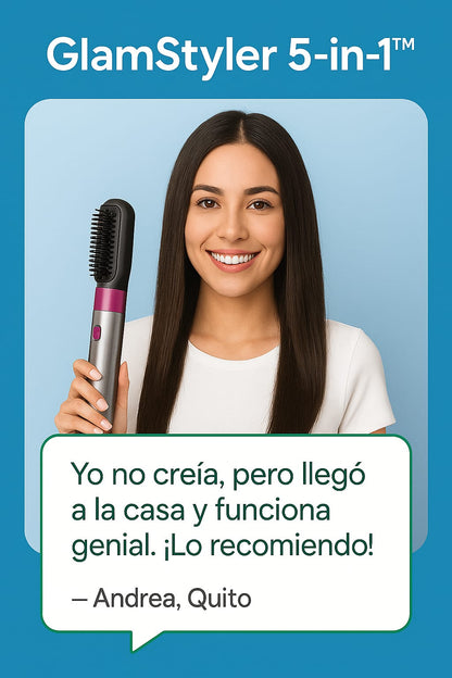GlamStyler™ - Cepillo pelo 5 en 1