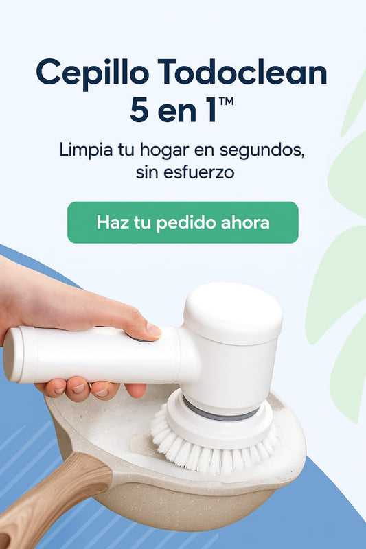 TodoClean 5™ - Cepillo de limpieza 5 en 1